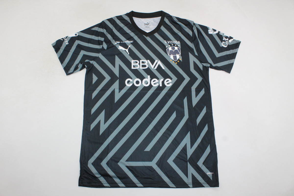 AAA Quality Monterrey 23/24 GK Black Soccer Jersey